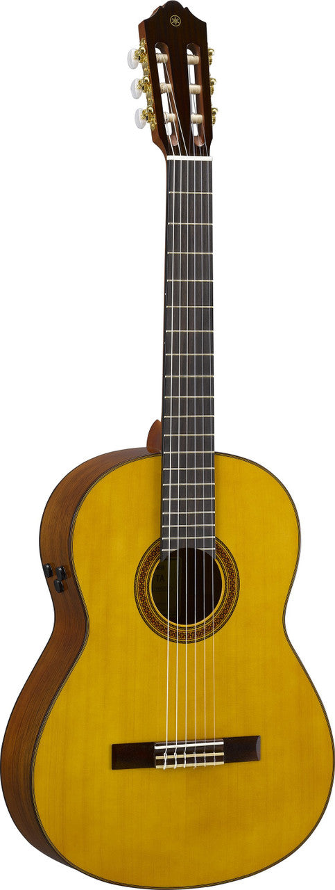 Yamaha CG-TA TransAcoustic Nylon string Natural guitar