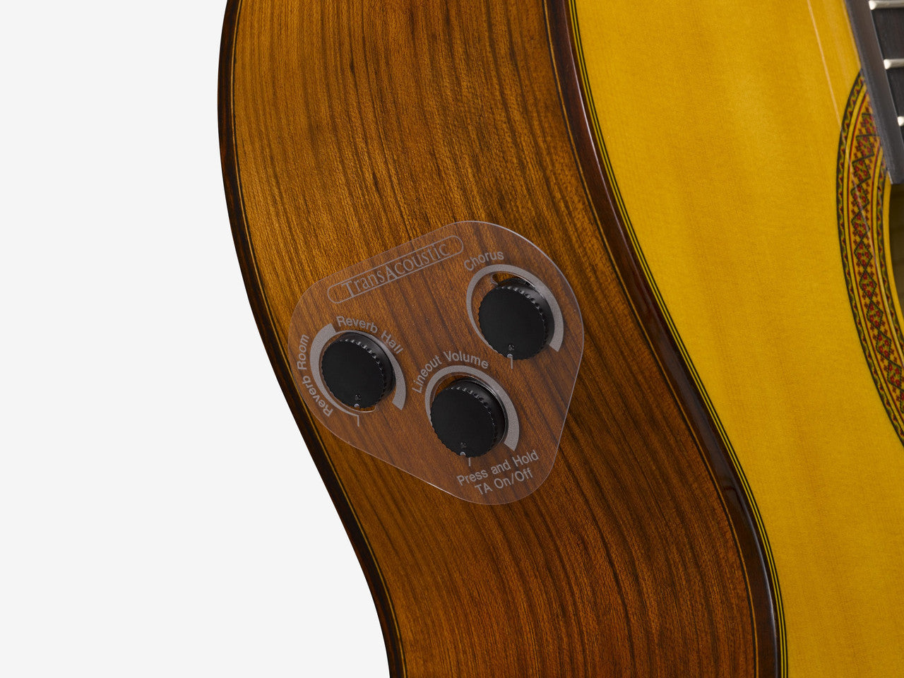 Yamaha CG-TA TransAcoustic Nylon string Natural guitar