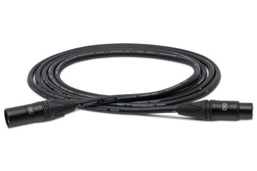 Hosa CMK-025AU Edge Microphone Cable Neutrik XLR3F to XLR3M 25ft