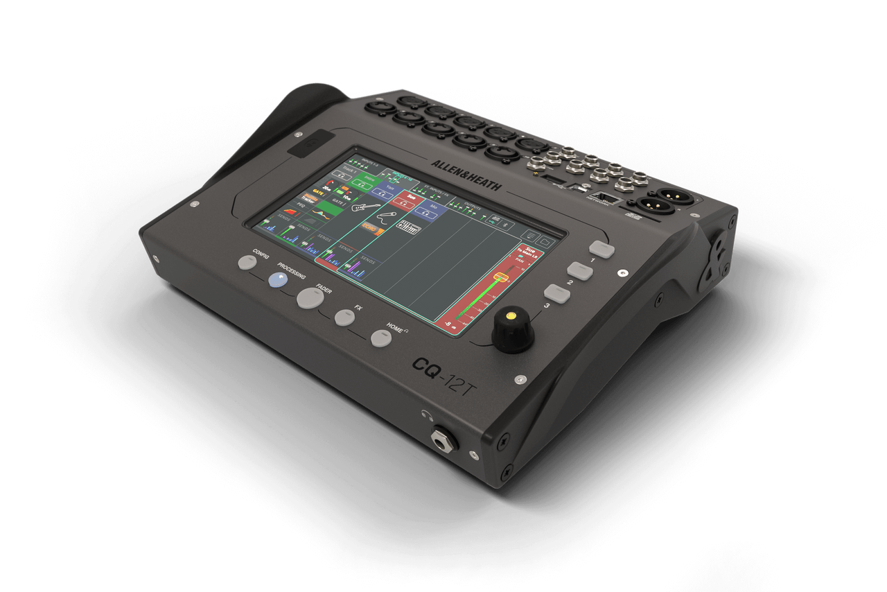 Allen & Heath CQ-12T Compact 12-Channel Digital Mixer with Touchscreen