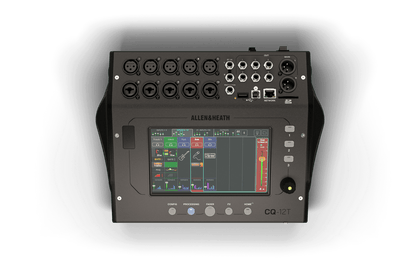 Allen & Heath CQ-12T Compact 12-Channel Digital Mixer with Touchscreen open box