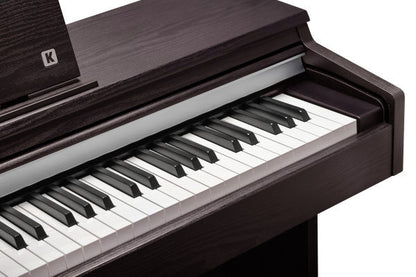 Kurzweil CUP M1 Home Digital Upright Piano 88 Keys Bluetooth+MIDI & USB Connectivity, Rosewood Finish