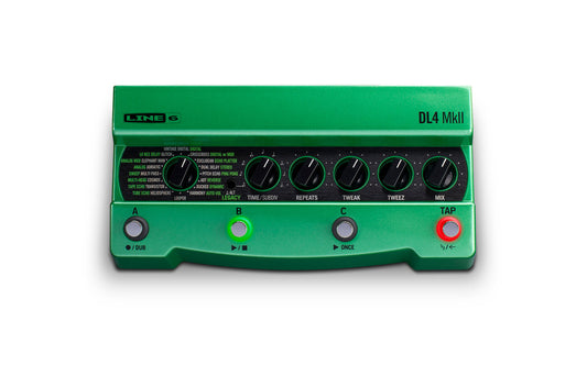 Line 6 DL4 MkII Delay Modeler guitar effects Pedal open box
