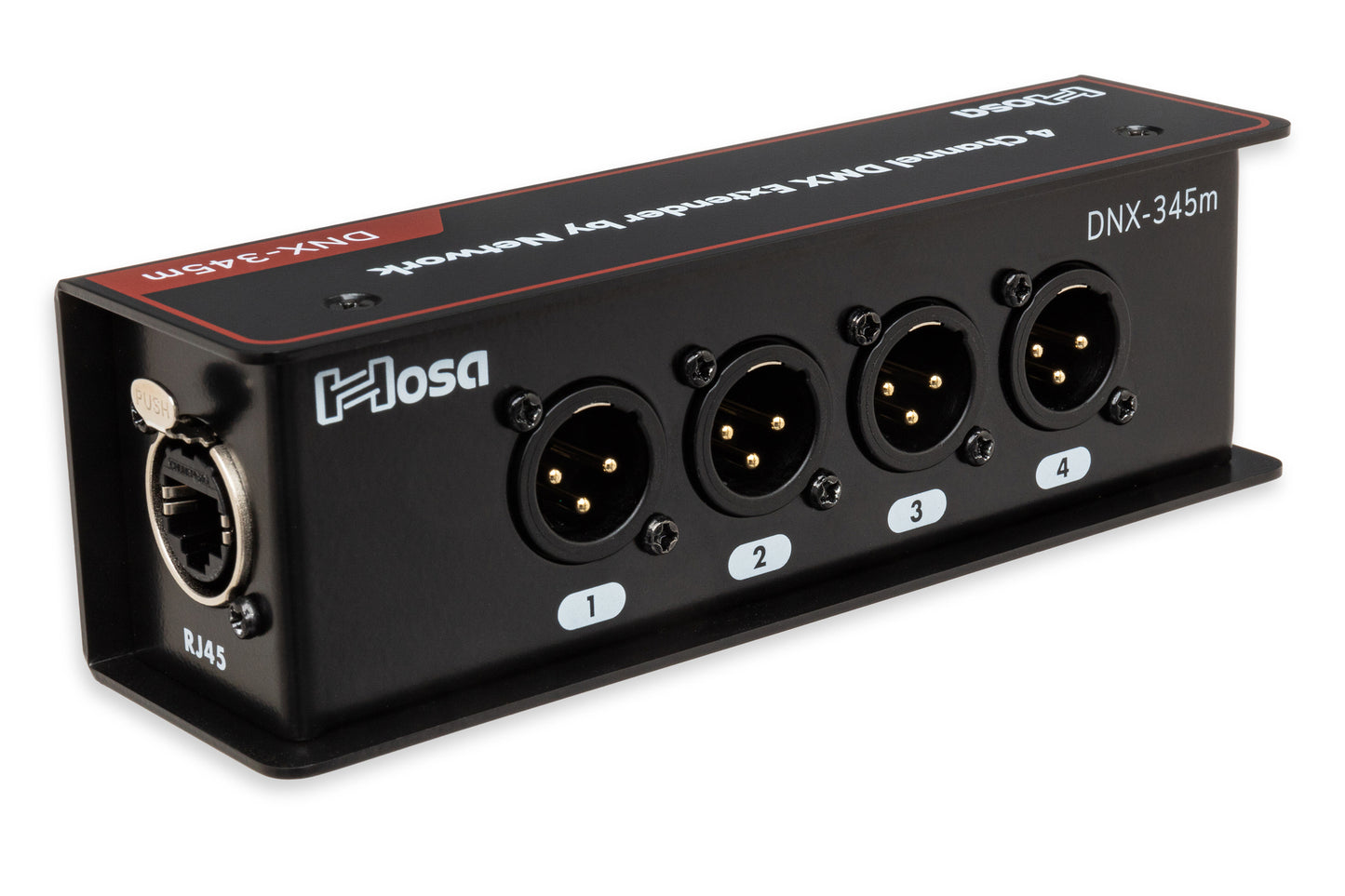 Hosa Technology DNX-345M 4-Channel XLR-Male to Network Cable