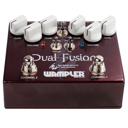 Wampler Tom Quayle Dual Fusion 2 channel overdrive guitar pedal