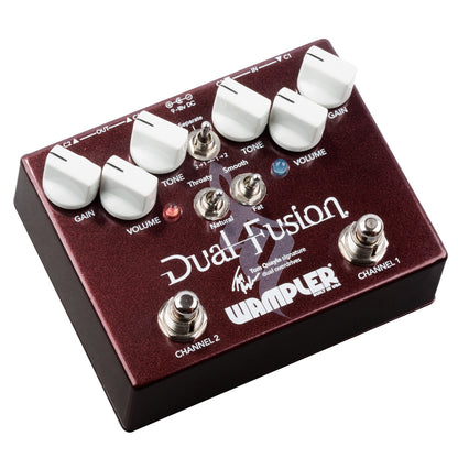 Wampler Tom Quayle Dual Fusion 2 channel overdrive guitar pedal