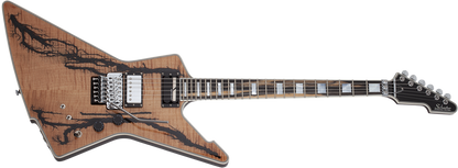 Schecter E-1 FR-S Electro-Resin Gloss Natural 605 guitar open box