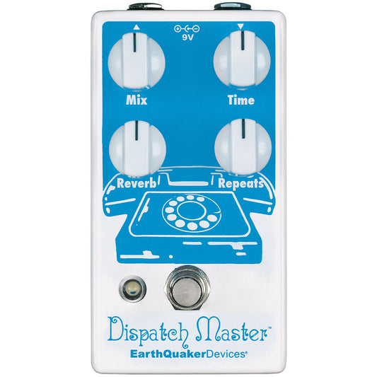 EarthQuaker Devices Dispatch Master V3  Digital Delay & Reverb Pedal open box