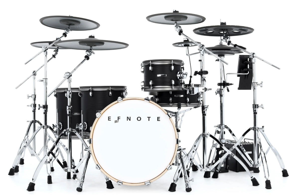 EFNOTE Pro 703x Special Electronic Drum Kit - Black Oak Finish
