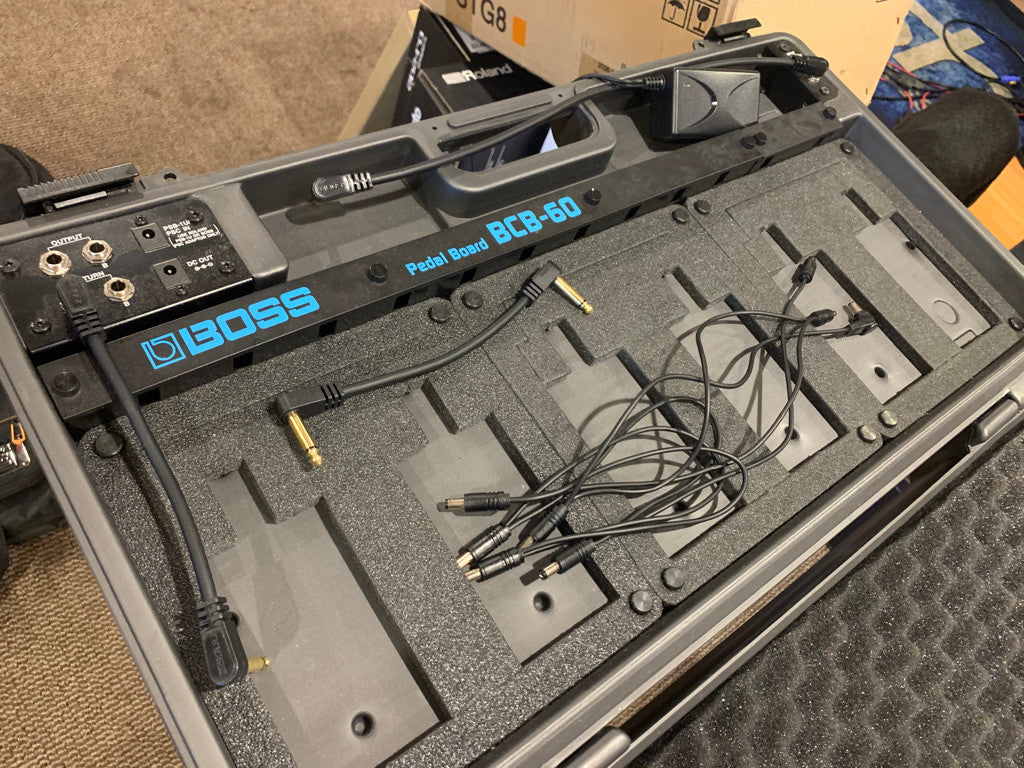 BOSS BCB-60 Pedal Board & Carrying Case