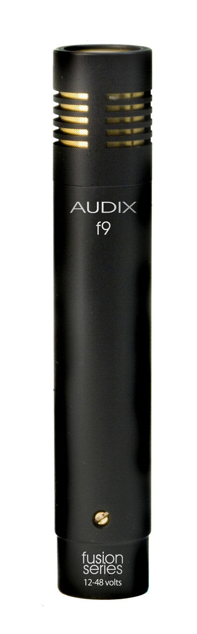 Audix F9 pencil condenser microphone with cardioid polar pattern