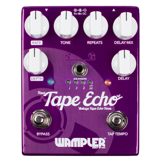Wampler Faux Tape Echo v2 guitar effects pedal