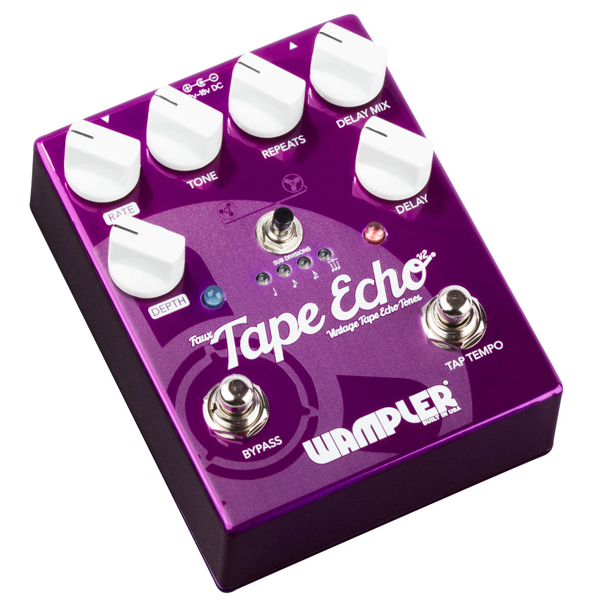 Wampler Faux Tape Echo v2 guitar effects pedal