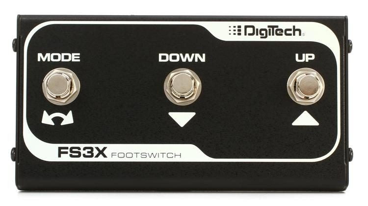 Digitech FS3X 3-Button Footswitch pedal