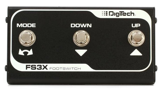Digitech FS3X 3-Button Footswitch pedal