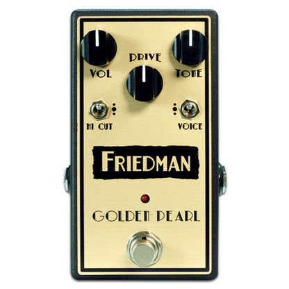 Friedman Golden Pearl Overdrive guitar effects pedal