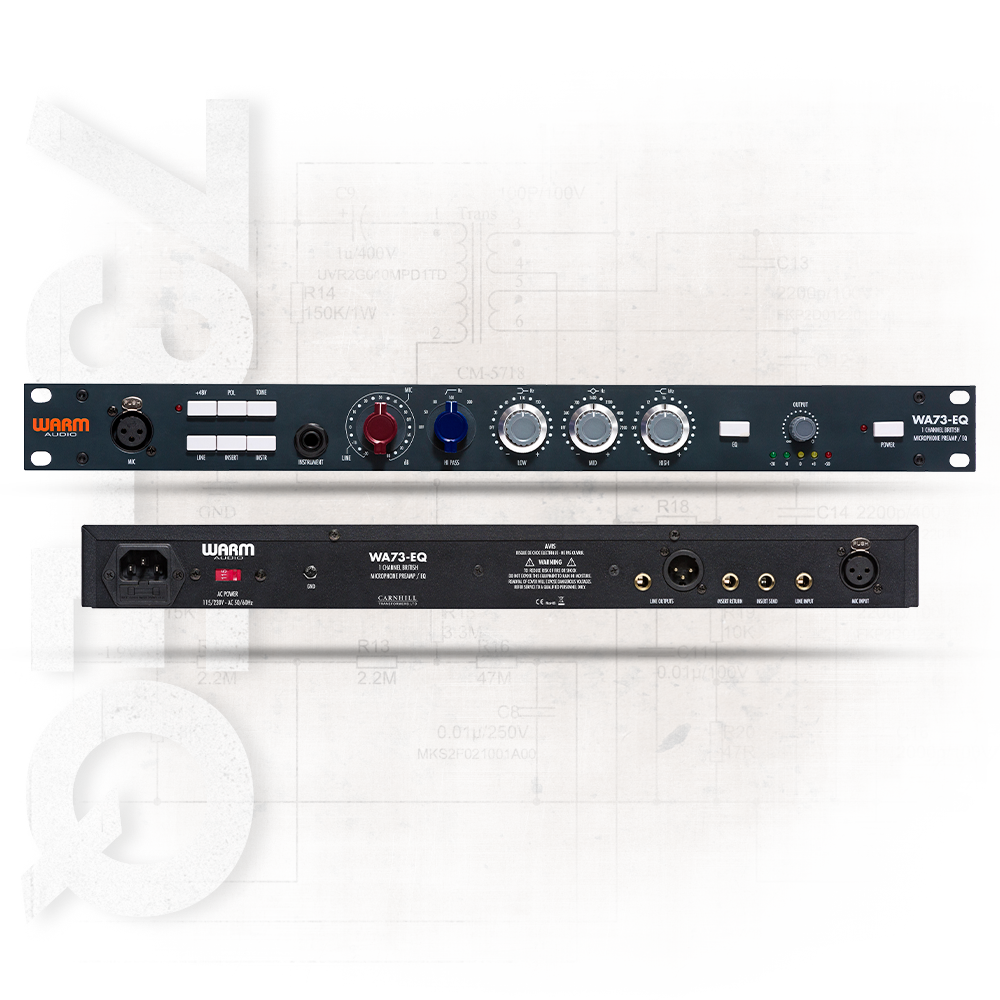 Warm Audio WA73-EQ Single-Channel British Mic Preamplifier + EQ