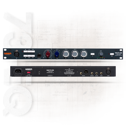 Warm Audio WA73-EQ Single-Channel British Mic Preamplifier + EQ