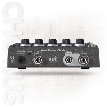 Warm Audio WA-C1 Stereo Chorus & Vibrato Pedal with depth & rate controls