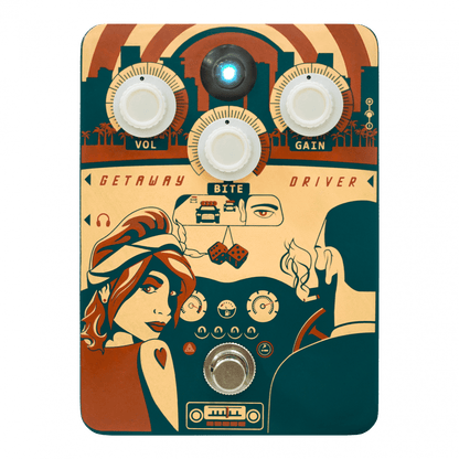 Orange Getaway Driver Amp simulator guitar effects pedal