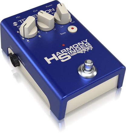 TC Helicon Harmony Singer 2 vocal harmony reverb and tone effects pedal