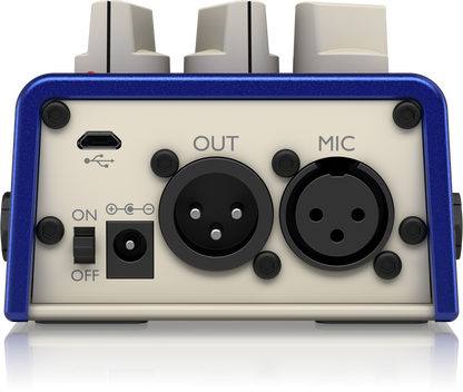 TC Helicon Harmony Singer 2 vocal harmony reverb and tone effects pedal