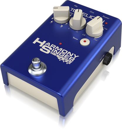 TC Helicon Harmony Singer 2 vocal harmony reverb and tone effects pedal