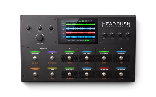 HeadRush LooperBoard Advanced 7" screen guitar Looper