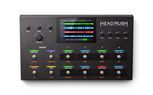 HeadRush LooperBoard Advanced 7" screen guitar Looper