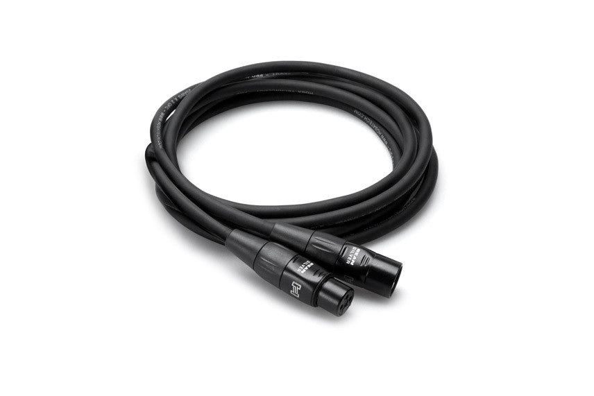 Hosa HMIC-010 REAN XLR3F to XLR3M Pro Microphone Cable 10 feet