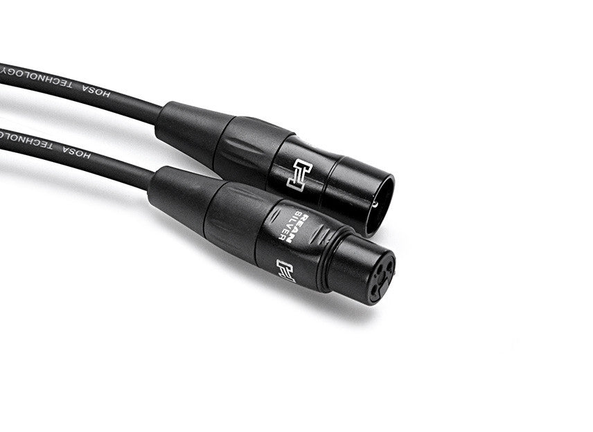 Hosa HMIC-010 REAN XLR3F to XLR3M Pro Microphone Cable 10 feet