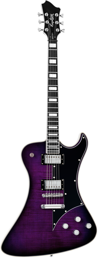 Hagstrom Fantomen Mystique Burst Electric Guitar with hard case