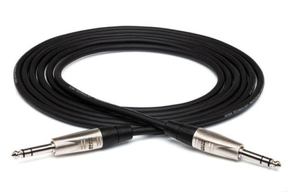 Hosa HSS-030 Pro Balanced Interconnect REAN 1/4 in TRS  30 ft to Same