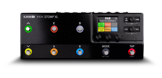 Line 6 HX Stomp XL Guitar Multi-effects Floor Processor open box