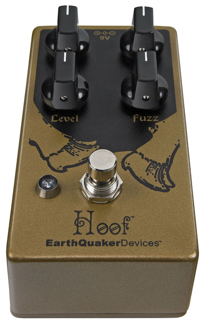 Earthquaker Hoof hybrid Fuzz V2 pedal open box