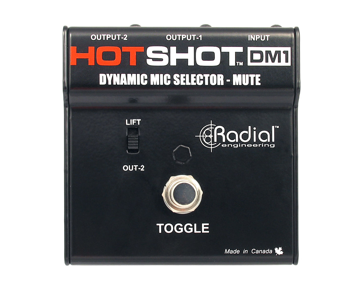 Radial HotShot DM-1 Dynamic Microphone Mute Switch Open Box