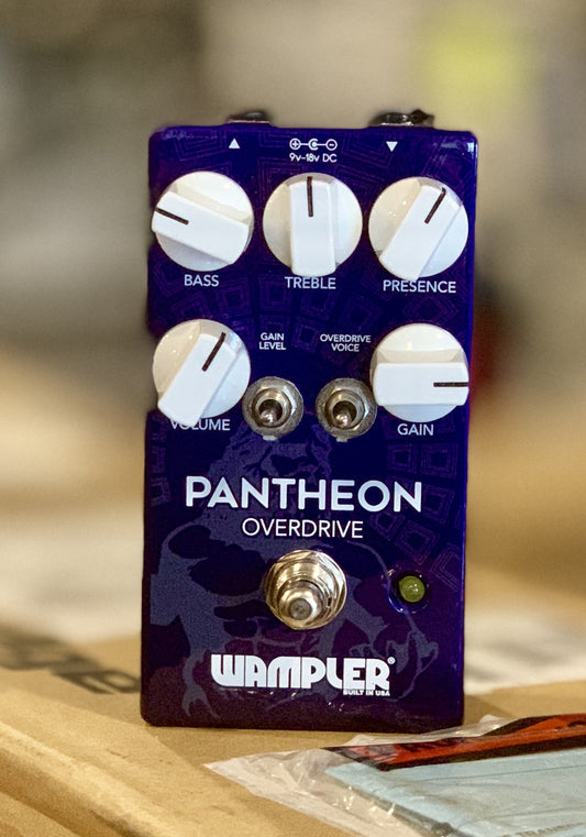 Wampler Pantheon Overdrive Guitar Pedal Store demo