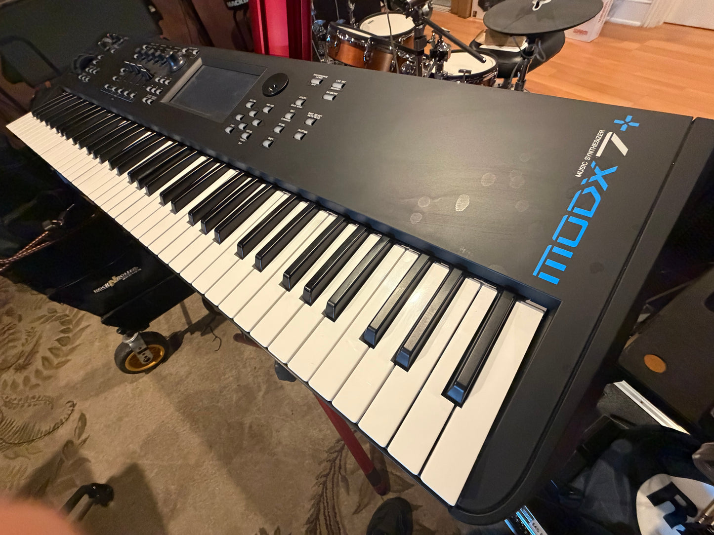 Yamaha MODX7+ 76 Semi-weighted Key Synthesizer used