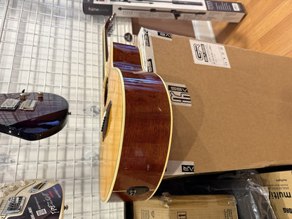 Yamaha FSC-TA TransAcoustic Acoustic electric Guitar Vintage Tint paint chip