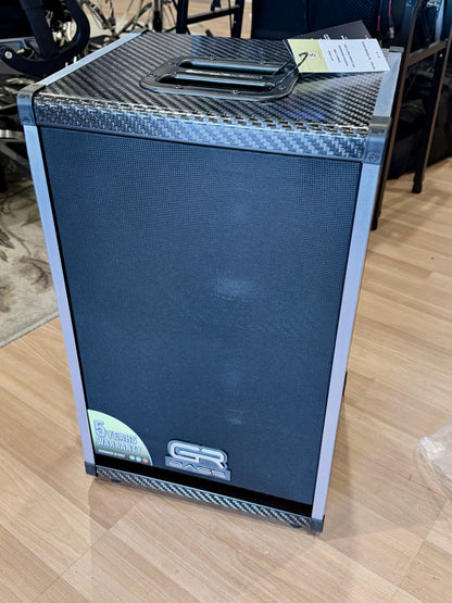 GR Bass AT 210V 4 ohm 400 watt 2 x 10" Bass cabinet with cover demo display