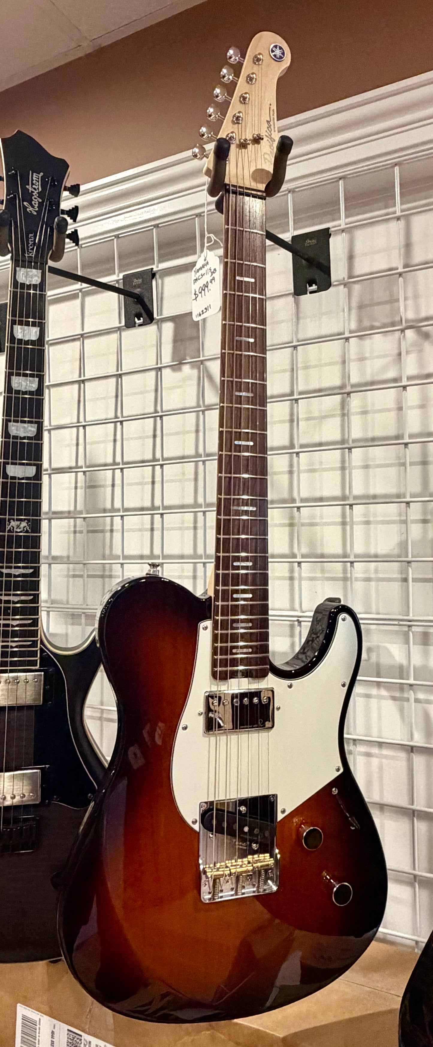 Yamaha Pacifica SC Standard PACS+11S Electric Guitar Desert Burst open box