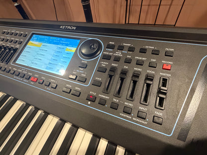Ketron SD9 Pro 76 key arranger workstation used