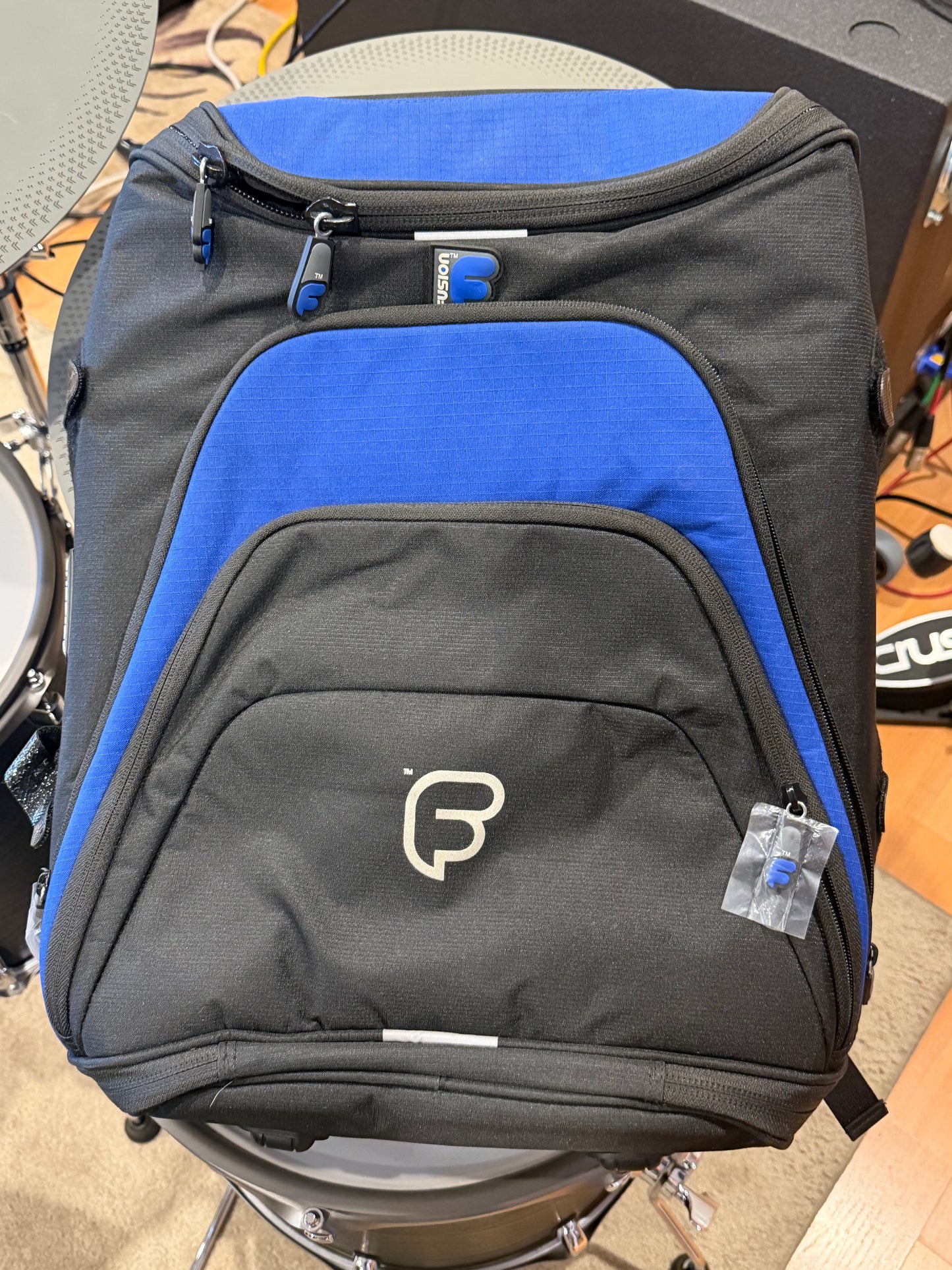Fusion F1-45 Workstation Backpack – Black/Blue