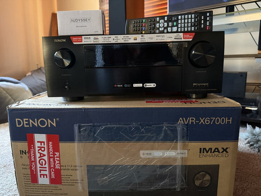 Denon AVR-X6700H Home theater receiver