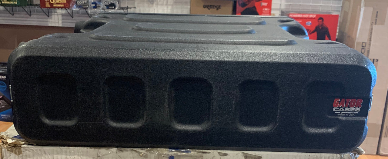 Gator G-Pro Roto Molded 2U space plastic case used