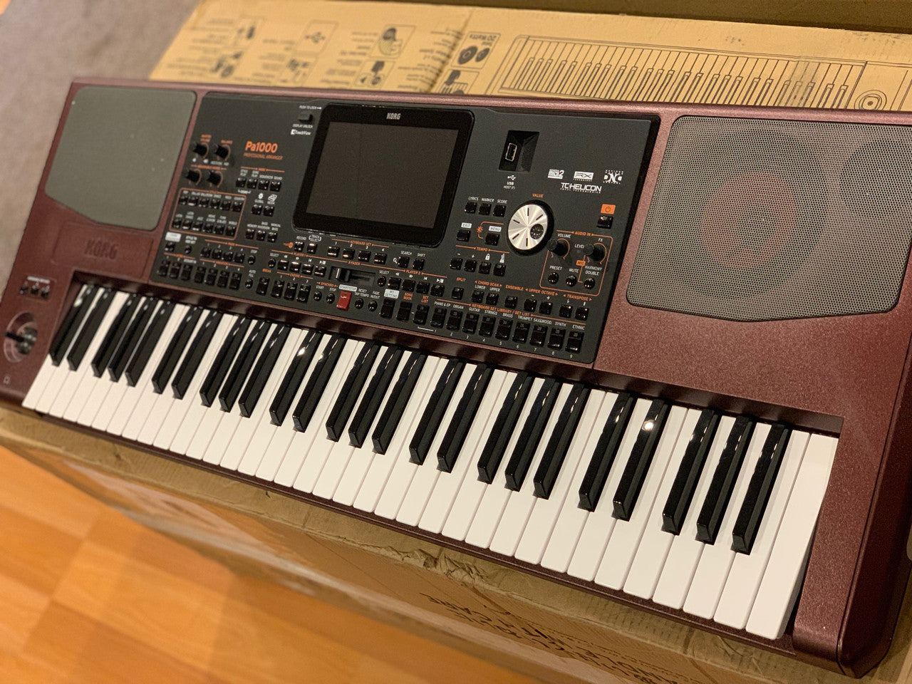 Korg PA1000 61 key arranger keyboard workstation Open Box Store Demo