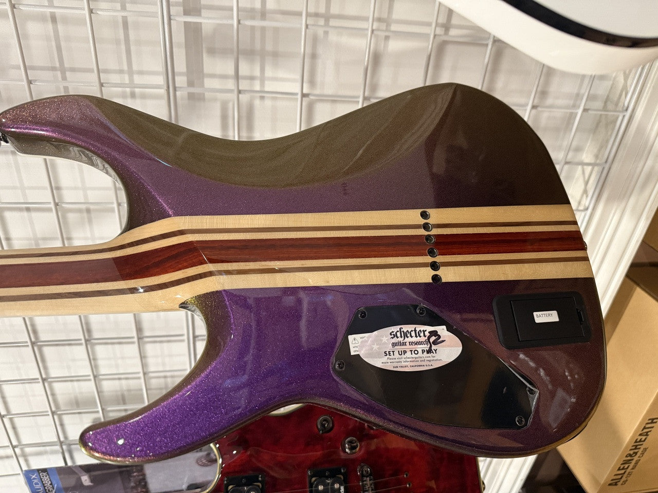 Schecter C-1 SLS Hollywood Electric Guitar 1385 open box