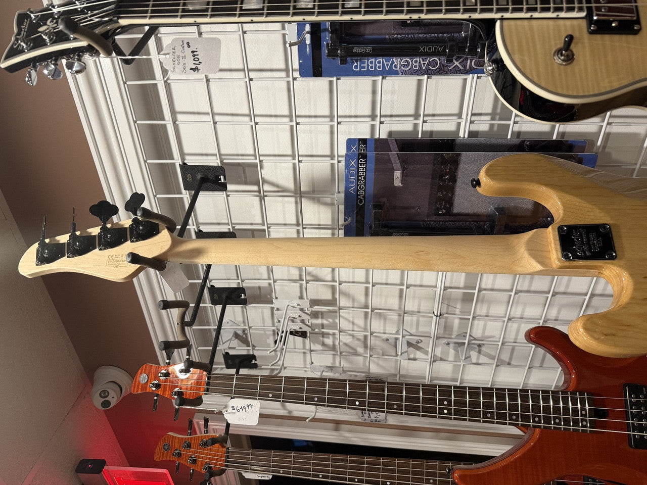 Schecter Justin Beck V Ani Signature Bass open box