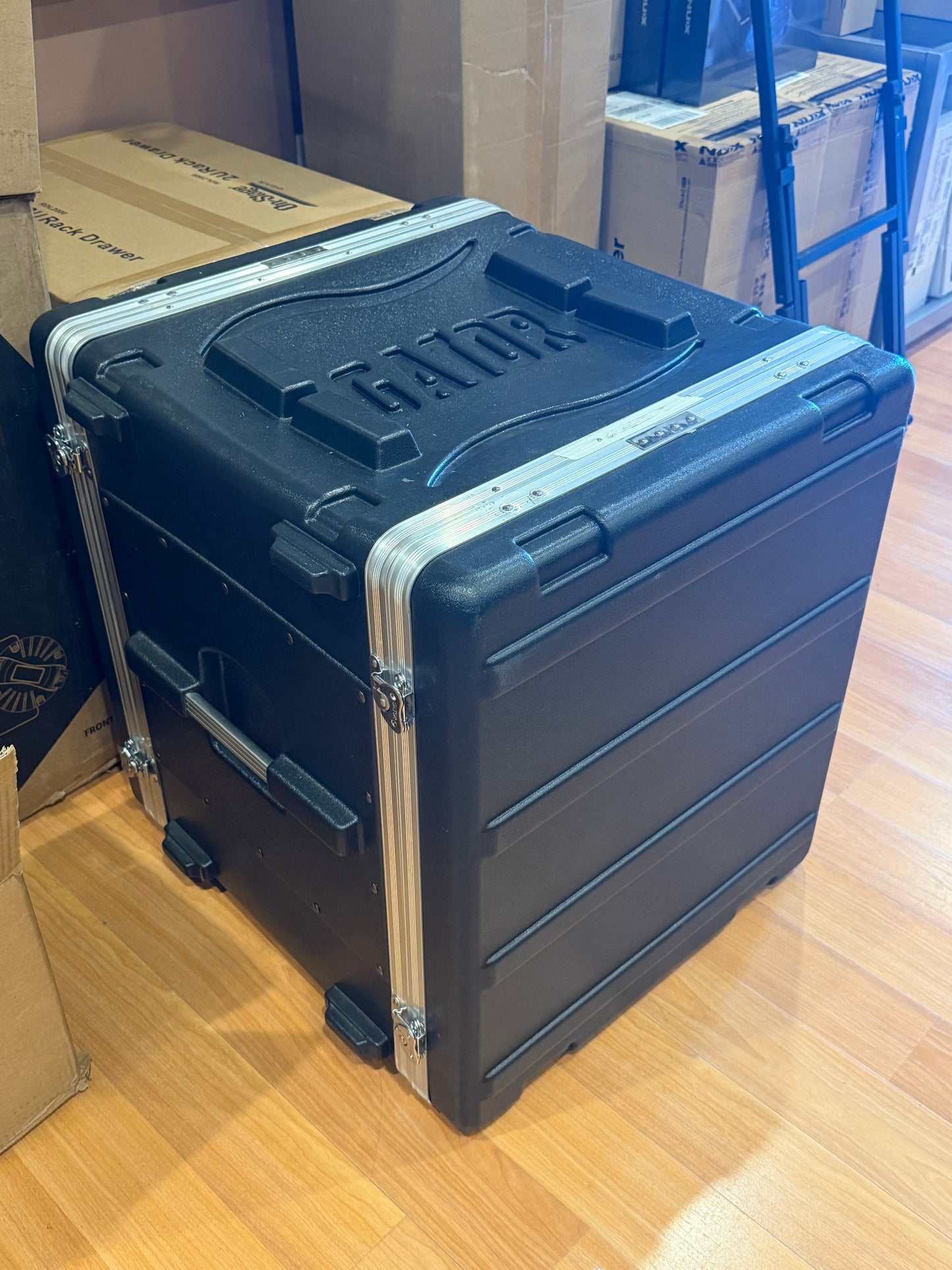 Gator 12U Audio Rack Standard GR-12L Case Black