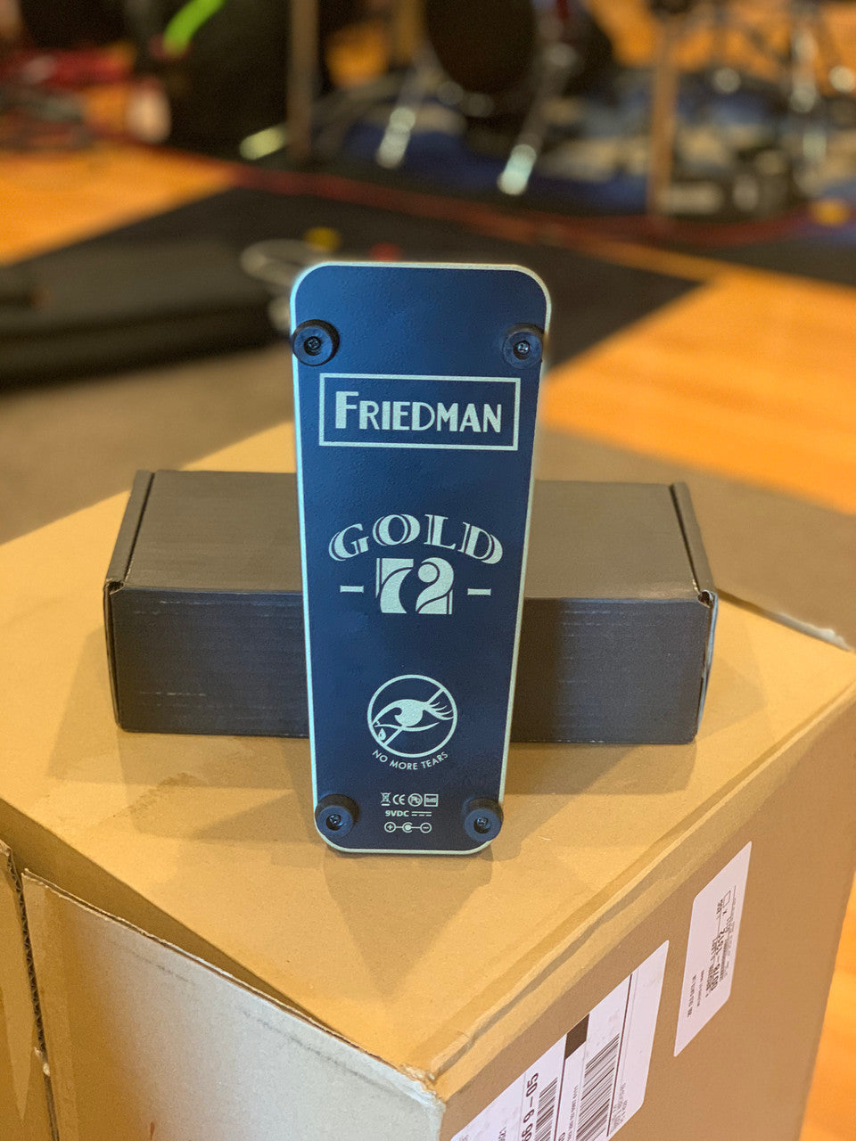 Friedman Gold 72 guitar Wah effects Pedal Demo Display